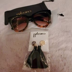 FINAL MARKDOWN Bolzano Sunglasses/Fringe Earrings